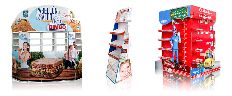 Exhibidor carton